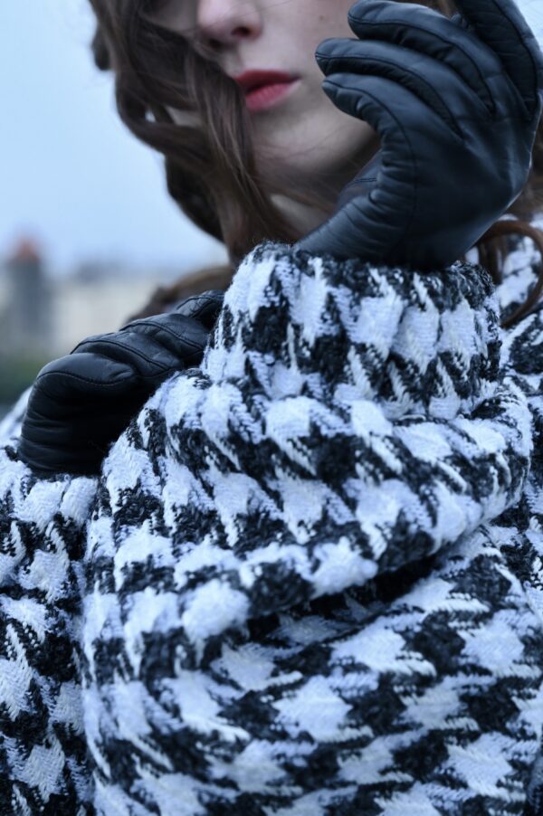 Tweed Long Coat - Image 4