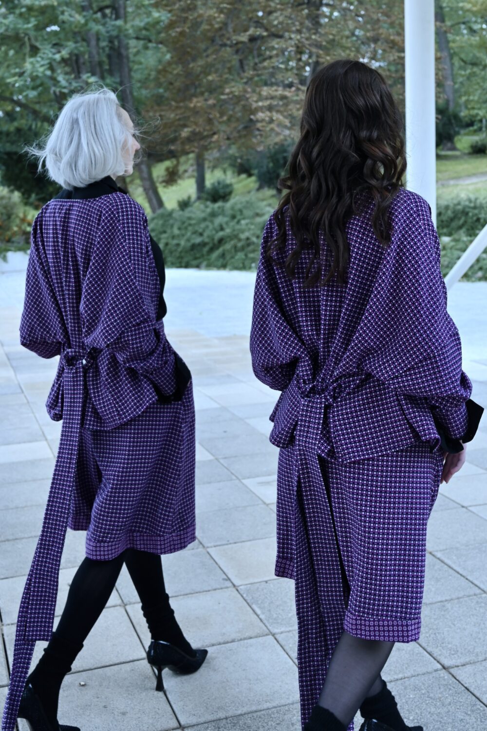 Fíkový Kabátek ala Kimono