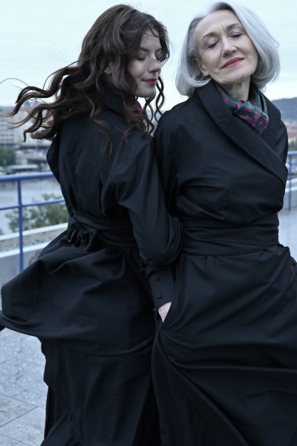 Wrap Dress Royal Collar - Image 6