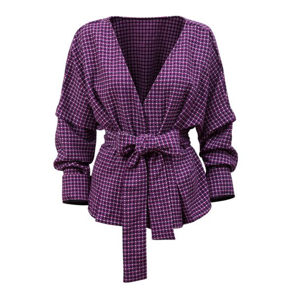 Fíkový Kabátek ala Kimono