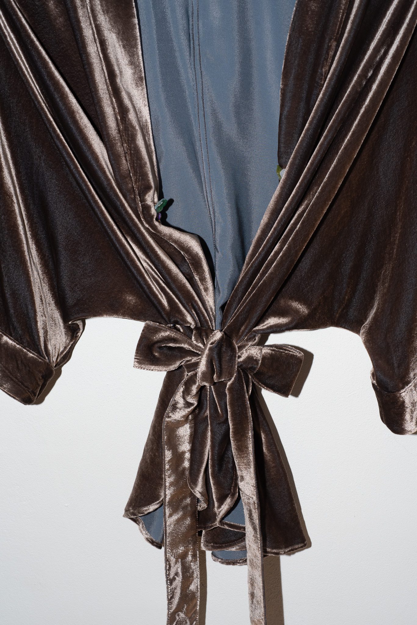 Signature Sametové Hedvábné Kimono - Obrázek 2